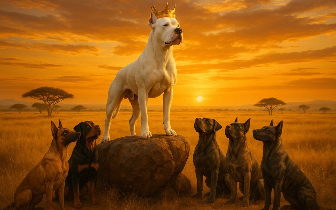 The Dogo Argentino is considered by many to be the epitome of all dog breeds.